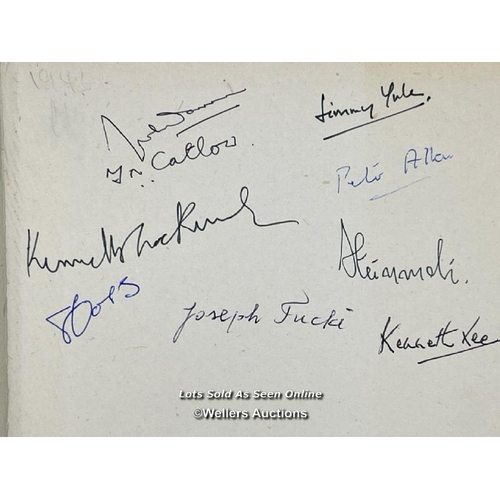 238 - A multi-signed 1946 edition hardback of 'Detour: The Story Of Oflag IVC' a firsthand account of life... 