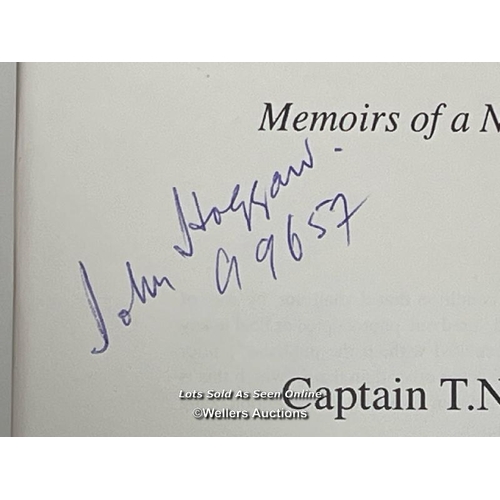 244 - A multi-signed 1997 paperback edition of 'A Sailor's Survival: Memoirs of a Naval Officer', written ... 