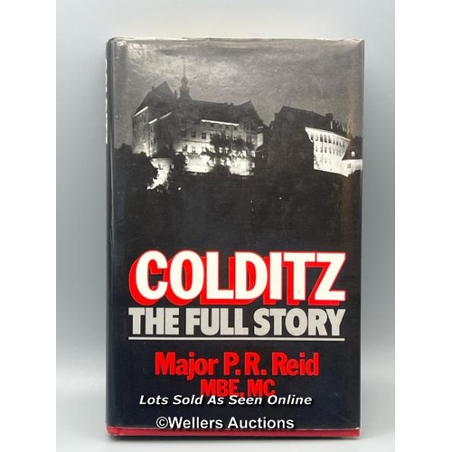 247 - A rare signed 1984 first edition hardback of 'Colditz: The full story' written by Major Pat Reid, on... 