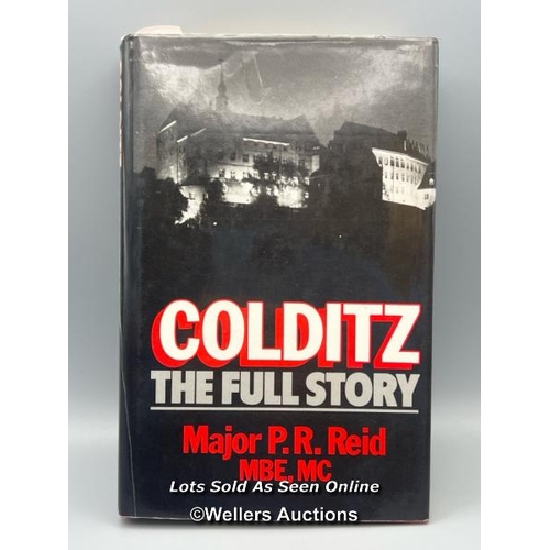 248 - A rare signed 1984 first edition hardback of 'Colditz: The full story' written by Major Pat Reid, on... 