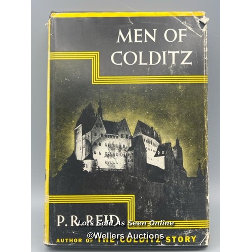 249 - A rare signed 1954 American hardback edition of 'Men of Colditz' written by Major Pat Reid, one of t... 