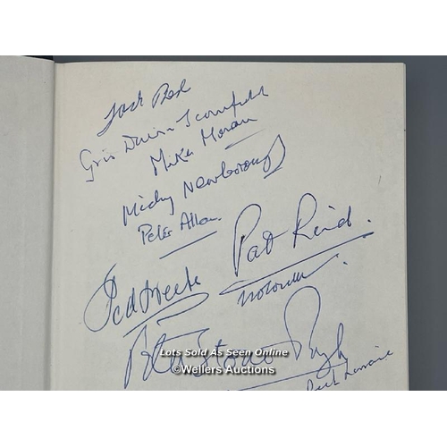 250 - A rare multi-signed first edition 1986 hardback edition of 'Tunnelling into Colditz: A mining engine... 