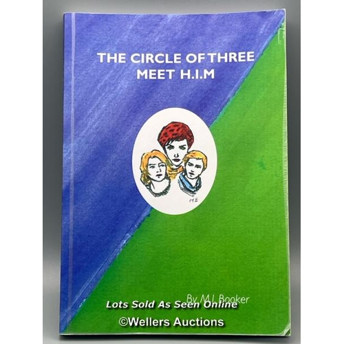 251 - A limited first edition paperback of 'The Circle of Three Meet H.I.M.' written and self-published by... 