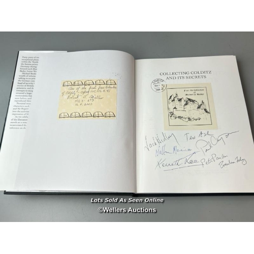 254 - A multi-signed first edition 2005 hardback copy of 'Collecting Colditz and its Secrets' written and ... 