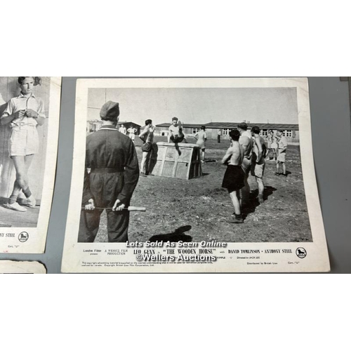 288 - The Wooden Horse (1950) starring Leo Glenn. Seven B/W lobby cards 8