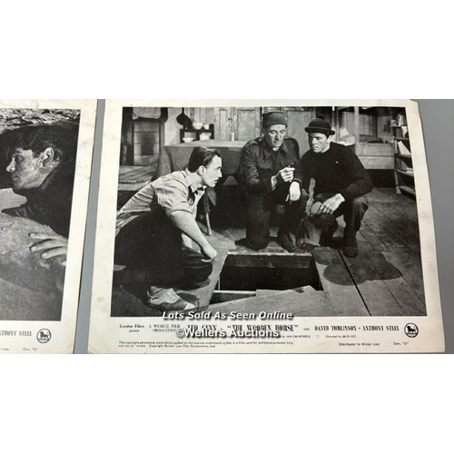 288 - The Wooden Horse (1950) starring Leo Glenn. Seven B/W lobby cards 8