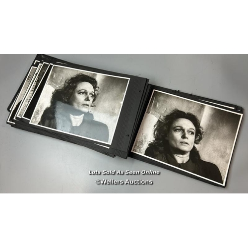 291 - An album containing approximately 125 original black and white production photographs, portraits, an... 