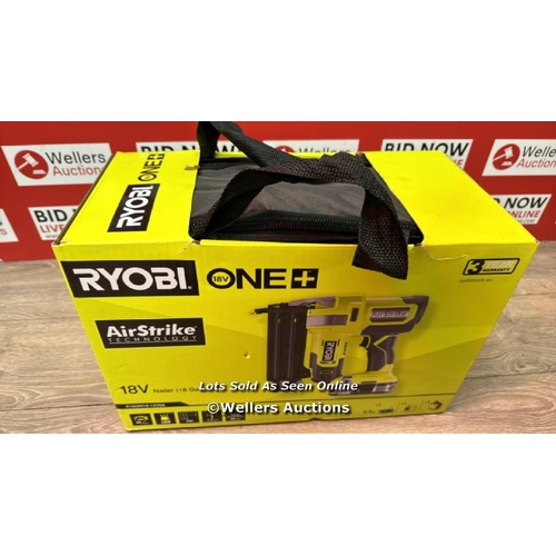 8132 - RYOBI R18GN18-125SA 18V ONE+ CORDLESS 18G NAILER KIT (1 X 2.5 AH) / APPEARS NEW OPEN BOX / F34