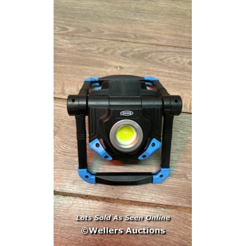 8281 - RING AUTOMOTIVE 400LM WORKLIGHT, BLACK/BLUE / APPEARS NEW OPEN BOX  / F24