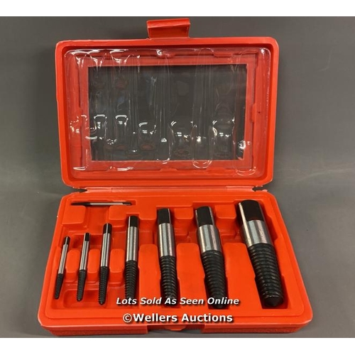 9514 - BOX OF TOOLS RILKA 8PCE STUD/SCREW EXTRACTOR SET - BRAND NEW