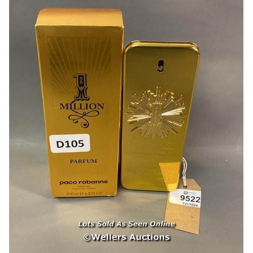 9522 - PERFUM 1 MILLION PACO RABANNE NATURAL SPRAY 2OOML