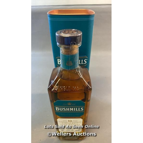 9557 - BUSHMILLS IRISH WHISKEY AGED 10 YEARS 70CL /700ML - BRAND NEW