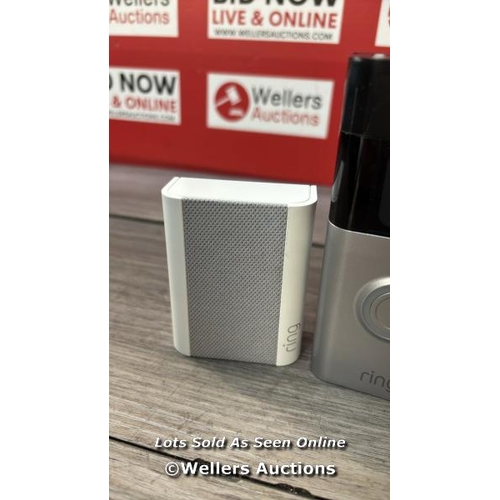 RING BATTERY VIDEO DOORBELL PLUS WITH CHIME