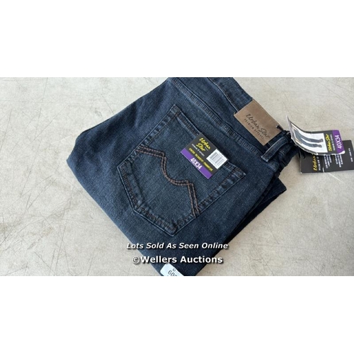 6092 - GENTS NEW URBAN STAR RELAXED FIT JEANS WITH STRETCH / 40X34 / E85