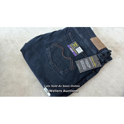 6095 - GENTS NEW URBAN STAR RELAXED FIT JEANS WITH STRETCH / 40X34 / E85