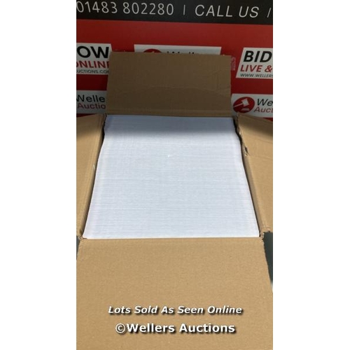 6521 - POSTMASTER DL WINDOW ENVELOPES 110 X 220MM 80 GSM SELF SEAL WHITE 400 PACK / APPEARS TO BE IN GOOD C... 