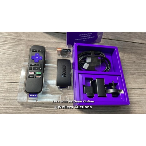 6533 - ROKU EXPRESS 4K | HD/4K/HDR STREAMING MEDIA PLAYER, BLACK / APPEARS TO BE IN GOOD CONDITION / SEE AL... 