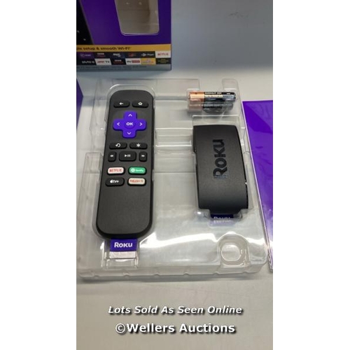 6570 - ROKU EXPRESS 4K | HD/4K/HDR STREAMING MEDIA PLAYER, BLACK / APPEARS TO BE IN GOOD CONDITION / SEE AL... 