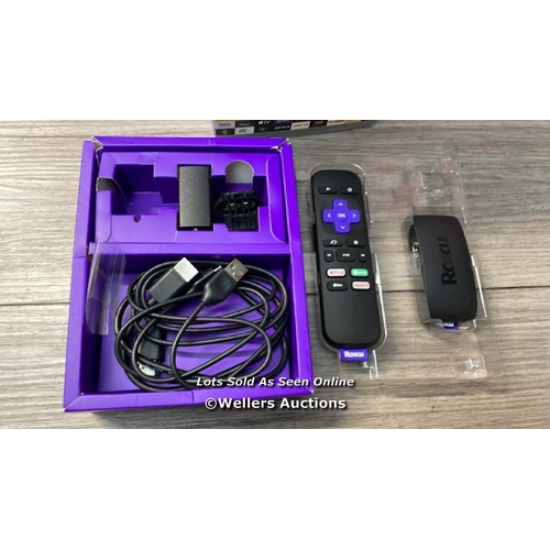 6571 - ROKU EXPRESS 4K | HD/4K/HDR STREAMING MEDIA PLAYER, BLACK / APPEARS TO BE IN GOOD CONDITION / SEE AL... 