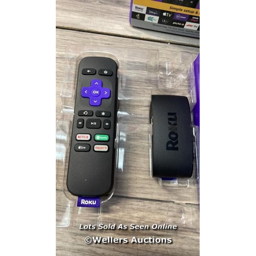 6572 - ROKU EXPRESS 4K | HD/4K/HDR STREAMING MEDIA PLAYER, BLACK / APPEARS TO BE IN GOOD CONDITION / SEE AL... 