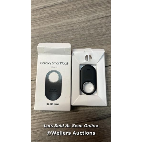 6603 - SAMSUNG GALAXY SMARTTAG2 BLUETOOTH TRACKER (1 PACK), COMPASS VIEW AR, FIND LOST MODE, BLACK / APPEAR... 