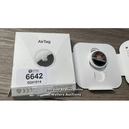 6642 - APPLE AIRTAG / APPEARS TO BE IN GOOD CONDITION / SEE ALL IMAGES TO ASSIST / H19