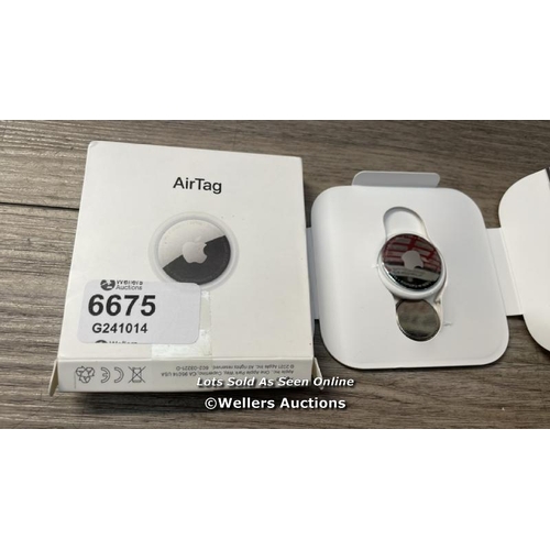 6675 - APPLE AIRTAG / APPEARS TO BE IN GOOD CONDITION / SEE ALL IMAGES TO ASSIST / H19