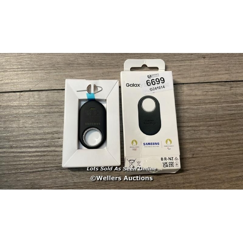 6699 - SAMSUNG GALAXY SMARTTAG2 BLUETOOTH TRACKER (1 PACK), COMPASS VIEW AR, FIND LOST MODE, BLACK / APPEAR... 