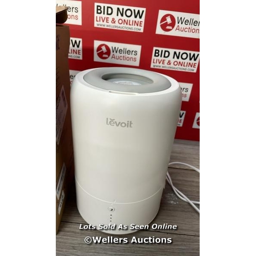 6718 - LEVOIT HUMIDIFIERS FOR BEDROOM 3L, TOP-FILL COOL HUMIDIFIER FOR BABY ROOM & HOME, SMART CONTROL WITH... 