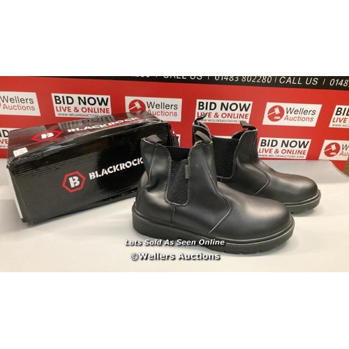 6739 - BLACKROCK SAFETY DEALER BOOTS BLACK, MENS WOMENS STEEL TOE CAP WORK BOOTS, SAFETY BOOTS, SAFETY SHOE... 