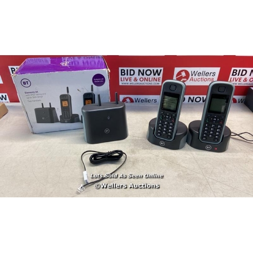 8126 - BT ELEMENTS CORDLESS LANDLINE HOUSE PHONE WITH 1 KM RANGE /G