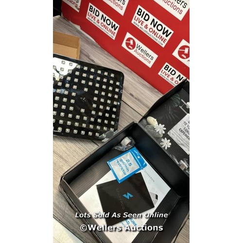 SPARKPOD FIXED SHOWER HEAD HIGH PRESSURE RAIN LUXURY MODERN LOOK