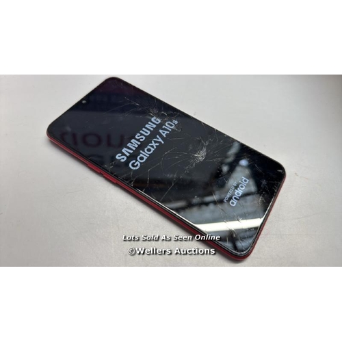 3242 - SAMSUNG GALAXY A10S 2019 STANDARD  / I-CLOUD LOCKED  / IMEI: 353420114197463 / SCREEN DAMAGED  / G56