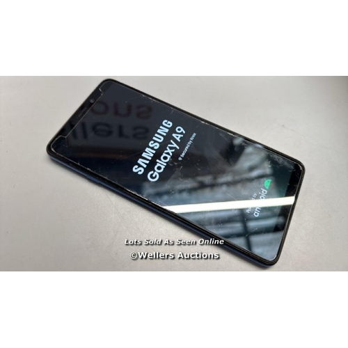 3255 - SAMSUNG GALAXY A9 (2018) DUAL / SM-A920F / 128GB / GOOGLE LOCKED / IMEI: 352134103174992  / G56