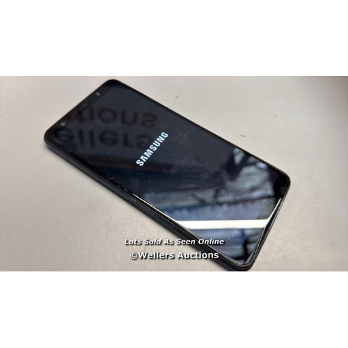 3257 - SAMSUNG GALAXY A7 (2018) DUOS / SM-A750FN / 64GB / GOOGLE LOCKED / IMEI: 355910100500876 / SCREEN AN... 