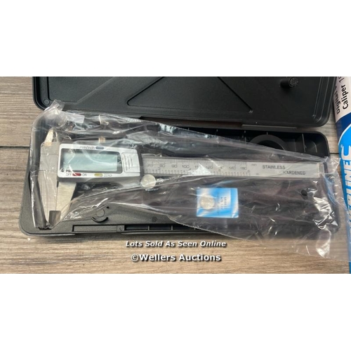 4022 - SILVERLINE DIGITAL VERNIER CALIPER 150MM (380244) / G34