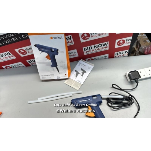 4026 - STEINEL GLUEMATIC 3002 - GLUE GUN, PTC HEATING TECHNOLOGY, DELIVERY RATE 16 G/MIN, INCL. 3 ULTRA POW... 