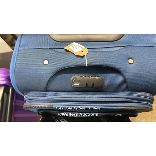 5372 - PRE-OWNED LUGGAGE: CROOM