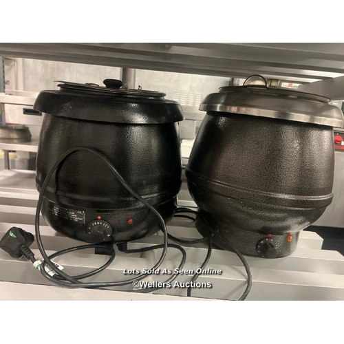 2048 - x1 Dualit and x1 unbranded pressure cooker / Castlewood, Tickenham Road, Clevedon, BS21 6FW