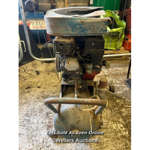 2078 - Clarke PP15CH50 air compressor, powered by Honda GX160 5.5 engine / Towerhead Farm, Towerhead, Banwe... 