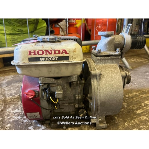 2080 - Honda WB20XT petrol engine / Towerhead Farm, Towerhead, Banwell, BS29 6PQ