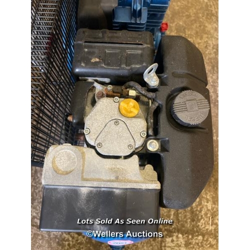 2081 - NEW Clarke SD26K150 Stationary Air Compressor, powered by Kohler KD15-350E530 diesel engine, manuals... 