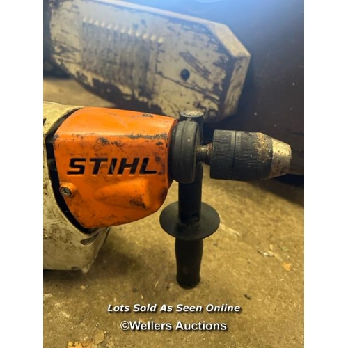 2092 - Stihl BT45 petrol hand held drill / Towerhead Farm, Towerhead, Banwell, BS29 6PQ