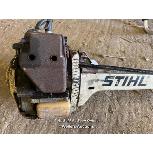 2096 - Stihl strimmer, model unknown / Towerhead Farm, Towerhead, Banwell, BS29 6PQ