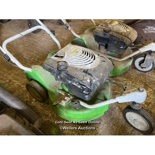 2102 - Viking MB3RC petrol lawnmower, missing blade / Towerhead Farm, Towerhead, Banwell, BS29 6PQ