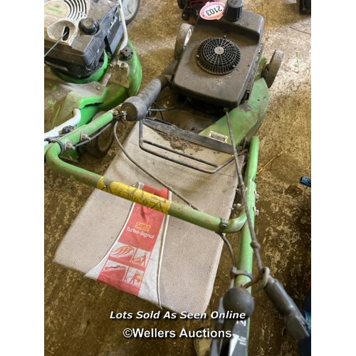 2103 - Viking MB3RC petrol lawnmower, missing blade / Towerhead Farm, Towerhead, Banwell, BS29 6PQ