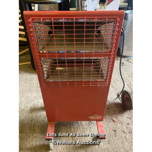 2106 - Clarke Devil 360 P electric space heater / Towerhead Farm, Towerhead, Banwell, BS29 6PQ