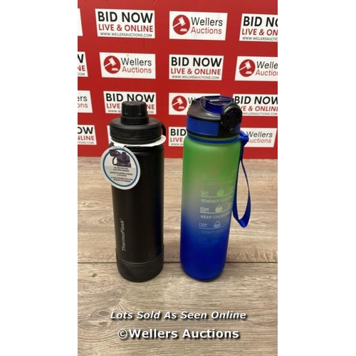 6073 - THERMOFLASK STAINLESS STEEL BOTTLE 710ML, 2 PACK / MINIMAL SIGNS OF USE / D12