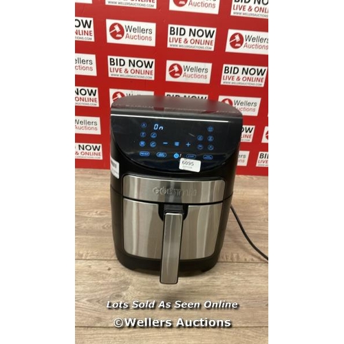 6095 - GOURMIA 6.7L DIGITIAL AIR FRYER / POWERS UP / MINIMAL SIGNS OF USE / D14