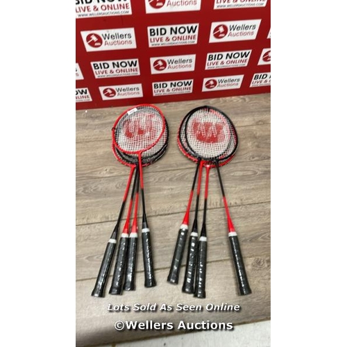 6098 - BADMINTON RACKETS